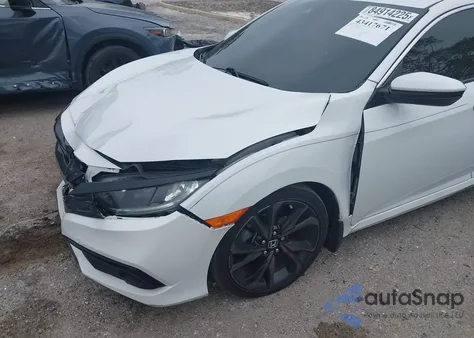 2020 Honda Civic Sport z USA, uszkodzony, nr VIN 19XFC2F85LE030035